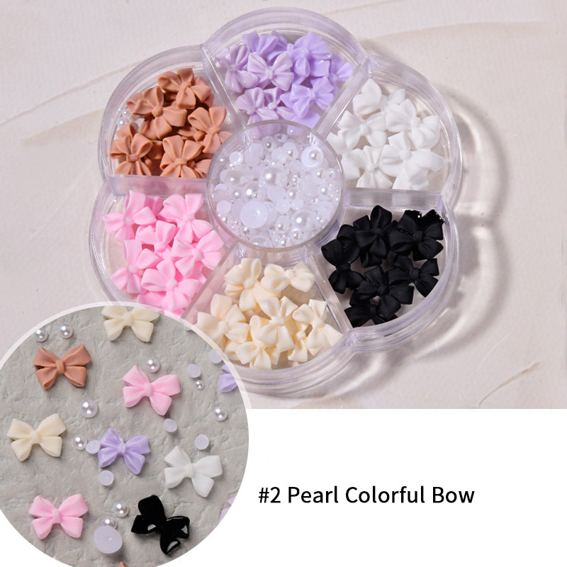 [miallo] NA5 Nail Accessories Bow Aurora Bear Butterfly Rhinestone Pearl
