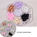 Load image into Gallery viewer, [miallo] NA5 Nail Accessories Bow Aurora Bear Butterfly Rhinestone Pearl
