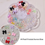 Load image into Gallery viewer, [miallo] NA5 Nail Accessories Bow Aurora Bear Butterfly Rhinestone Pearl
