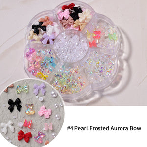 [miallo] NA5 Nail Accessories Bow Aurora Bear Butterfly Rhinestone Pearl