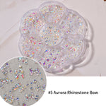 Load image into Gallery viewer, [miallo] NA5 Nail Accessories Bow Aurora Bear Butterfly Rhinestone Pearl
