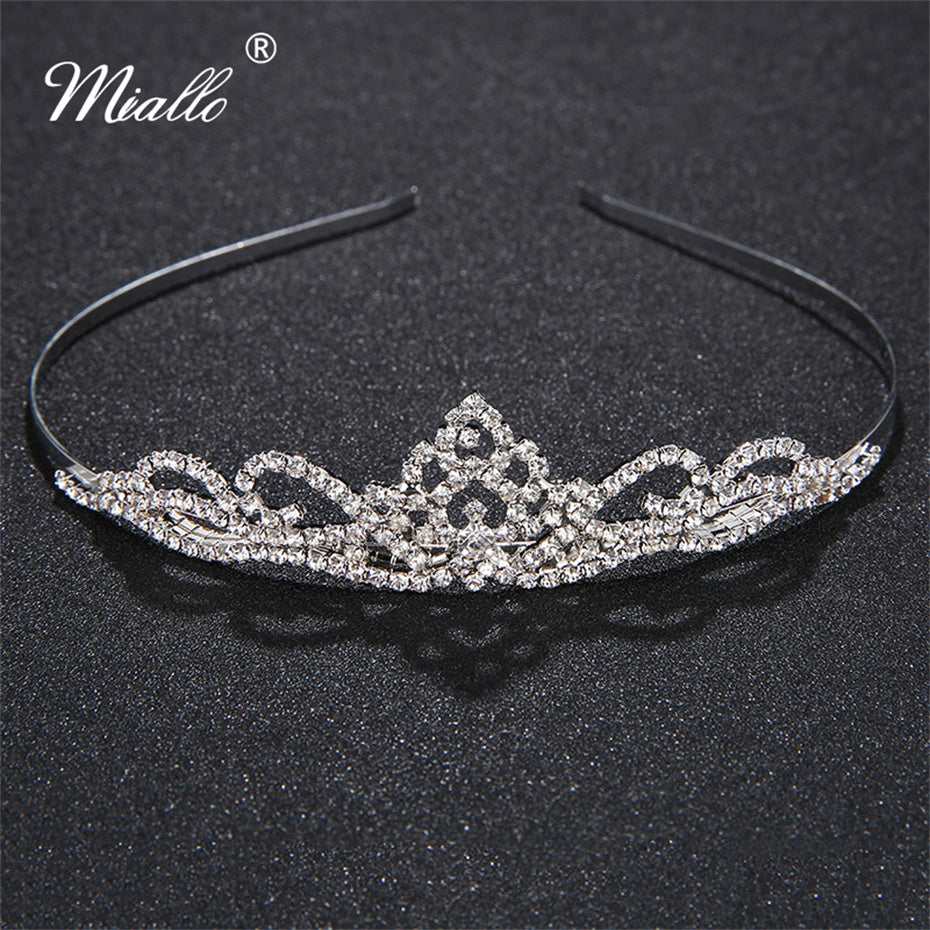 [miallo] Tiara TS-J1397 Rhinestone Princess Crown