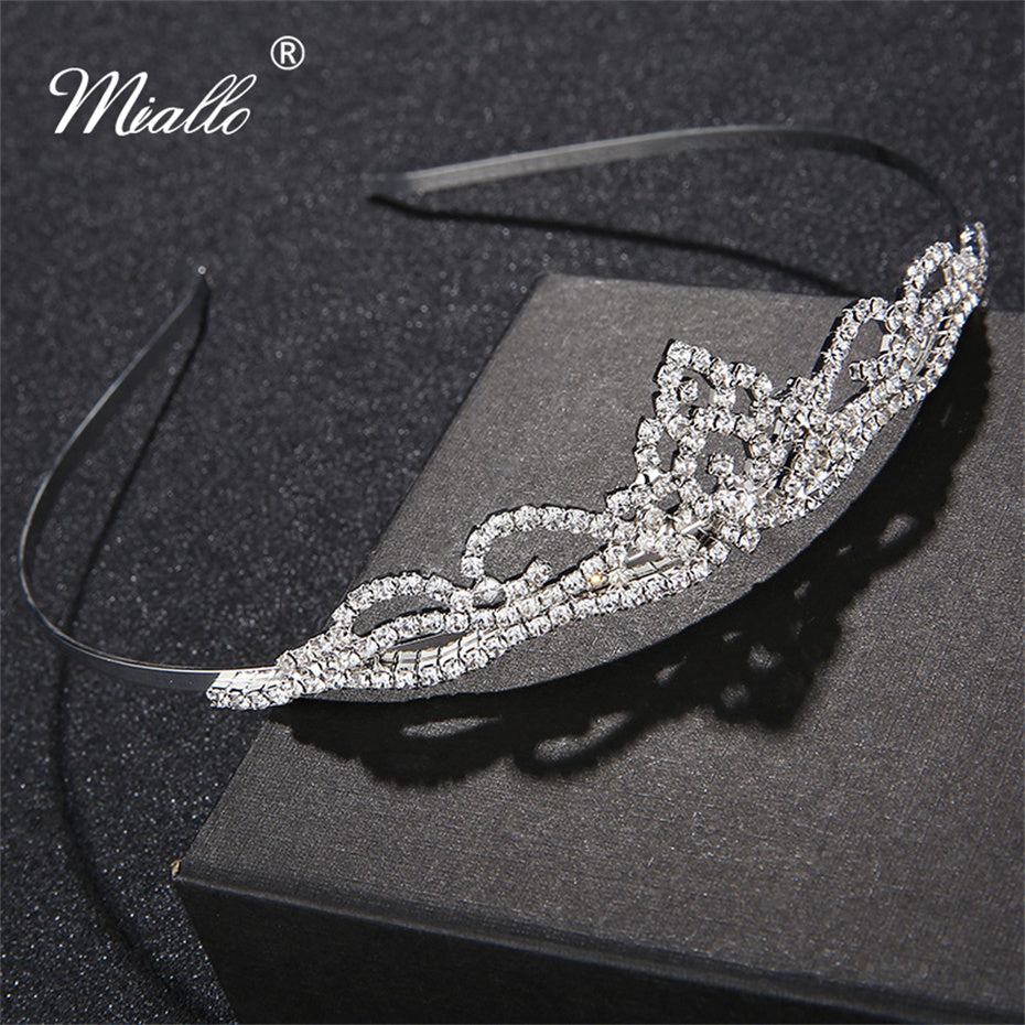 [miallo] Tiara TS-J1397 Rhinestone Princess Crown