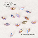 Load image into Gallery viewer, [miallo] NA6 Crystal Butterfly Geometric Nail Accessories

