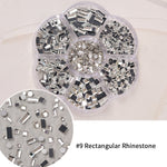 Load image into Gallery viewer, [miallo] NA5 Nail Accessories Bow Aurora Bear Butterfly Rhinestone Pearl

