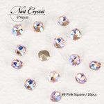 Load image into Gallery viewer, [miallo] NA6 Crystal Butterfly Geometric Nail Accessories
