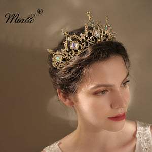 [miallo] Tiara TS-J2891 AB Rhinestone Bridal Crown