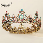 Load image into Gallery viewer, [miallo] Tiara TS-J2839 Baroque Queen Rhinestone Wedding Crown
