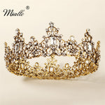 Load image into Gallery viewer, [miallo] Tiara TS-J2839 Baroque Queen Rhinestone Wedding Crown
