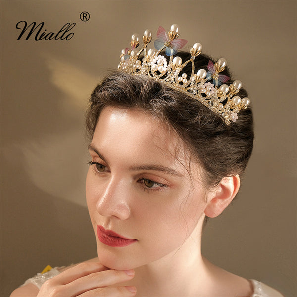 miallo] Tiara TS-J2935 Butterfly Princess Crown – Miallo Jewelry