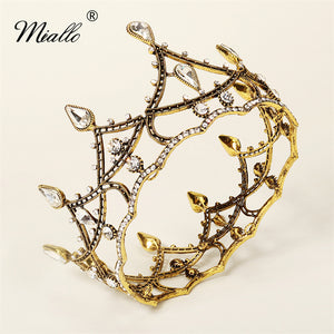 [miallo] Tiara TS-J2893 Vintage Round Crown