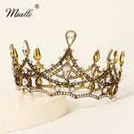 Load image into Gallery viewer, [miallo] Tiara TS-J2893 Vintage Round Crown
