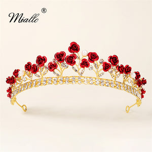 [miallo] Tiara TS-J2918 Rose Gold Color Crown