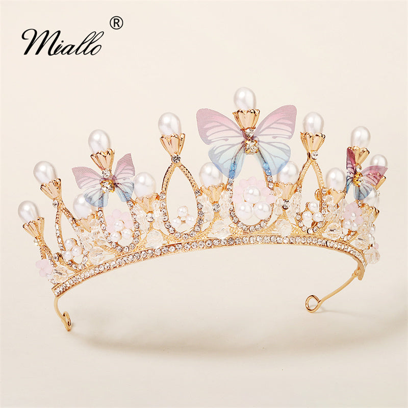 [miallo] Tiara TS-J2935 Butterfly Princess Crown