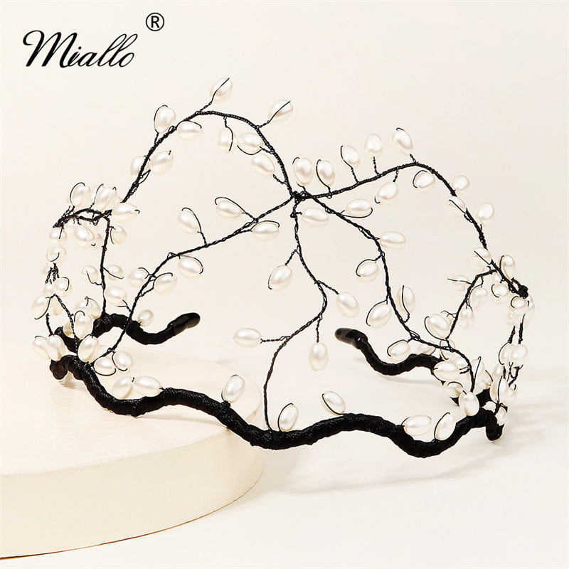 [miallo] Tiara TS-J2932 Handmade Headband Crown