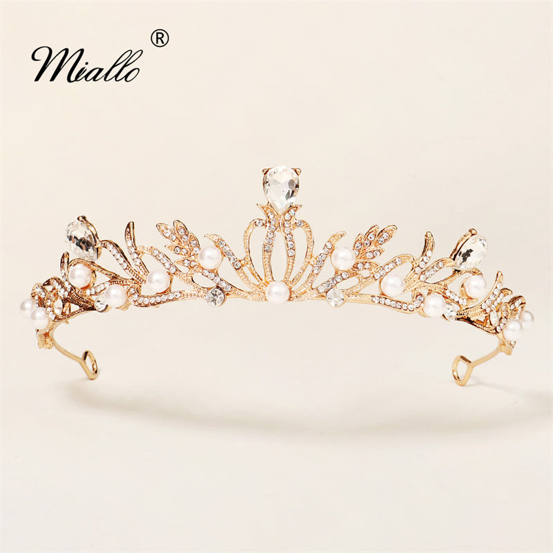 [miallo] Tiara TS-J2926 Bridal Rhinestone Crown