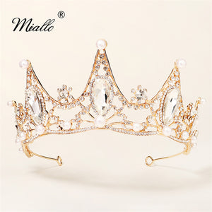 [miallo] Tiara TS-J2925 Wedding Rhinestone Crown