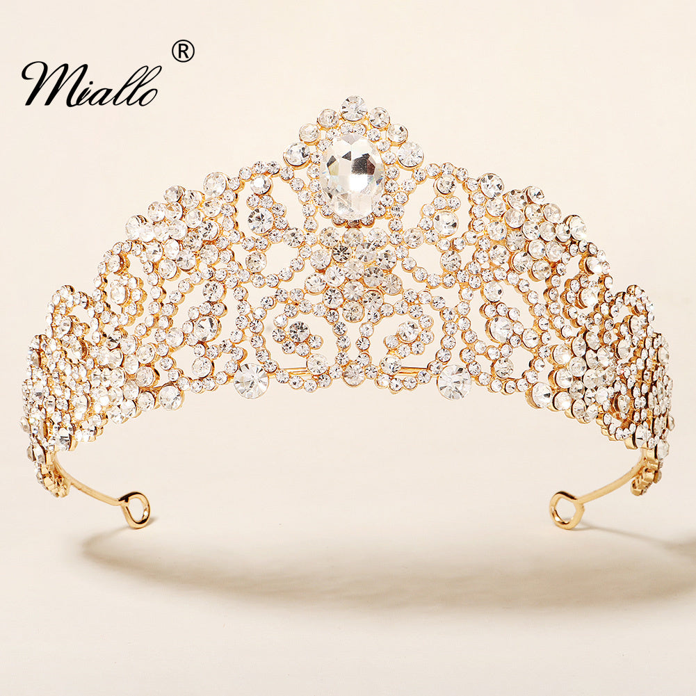 [miallo] Tiara TS-J2900 Rhinestone Bridal Wedding Crown