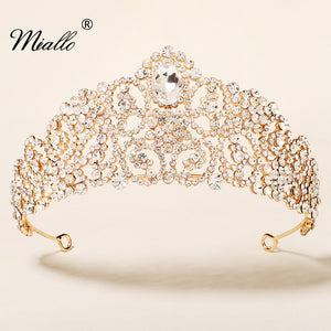 [miallo] Tiara TS-J2900 Rhinestone Bridal Wedding Crown