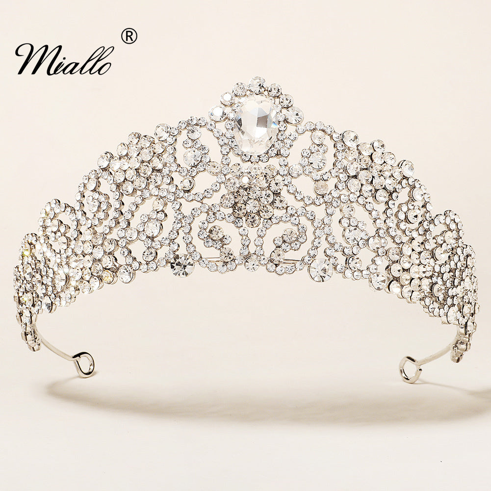 [miallo] Tiara TS-J2900 Rhinestone Bridal Wedding Crown