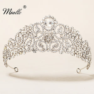 [miallo] Tiara TS-J2900 Rhinestone Bridal Wedding Crown