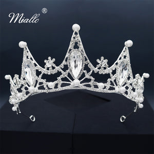 [miallo] Tiara TS-J2925 Wedding Rhinestone Crown