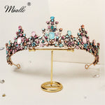 Load image into Gallery viewer, [miallo] Tiara TS-J3073 Baroque Rhinestone Crown
