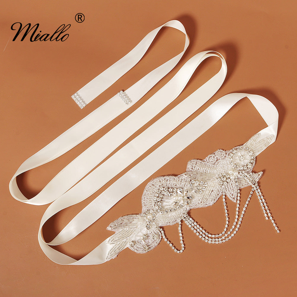 Romantic Tassel Wedding Belt WS-J204S