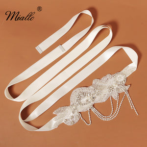 Romantic Tassel Wedding Belt WS-J204S