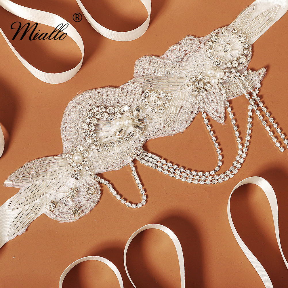 Romantic Tassel Wedding Belt WS-J204S