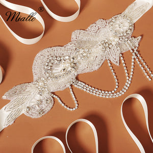 Romantic Tassel Wedding Belt WS-J204S