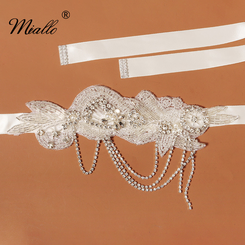 Romantic Tassel Wedding Belt WS-J204S