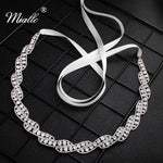 Load image into Gallery viewer, [miallo] Belt WS-J046 Spiral Rhinestone Bridal Belt

