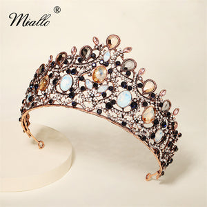 [miallo] Tiara TS-J2880 Vintage Rhinestone Crown