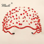 Load image into Gallery viewer, [miallo] Tiara TS-J2927 Handmade Crystal Crown Headbands for Women
