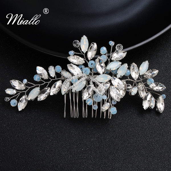 miallo] Hair Comb HS-J5047 Crystal Rhinestone Hair Comb – Miallo