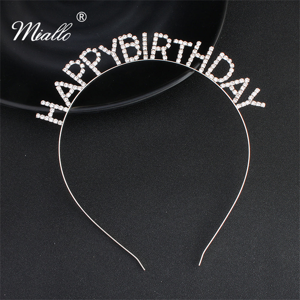 [miallo] Headband TS-J2221 Fashion Happy Birthday Headband