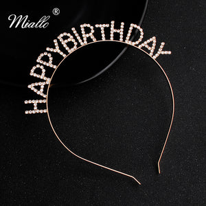 [miallo] Headband TS-J2221 Fashion Happy Birthday Headband