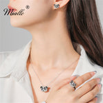 Load image into Gallery viewer, [miallo] S9 Jewelry Set Cubic Zirconia Panda Cute Jewelry Set
