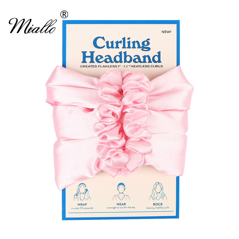 [miallo] Headpiece H1 Heatless Curling Rod Headband