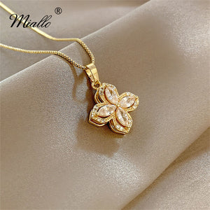 [miallo] Rotatable Clover Jewelry Set (R181+N41+E21)