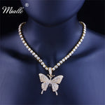 Load image into Gallery viewer, [miallo] Necklace BJ11 Sparking Butterfly Pendant Necklace
