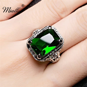 [miallo] Ring R52 Hollow Out Pattern Square Ring