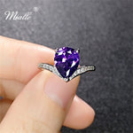 Load image into Gallery viewer, [miallo] Ring R54 Water Drop Women Ring
