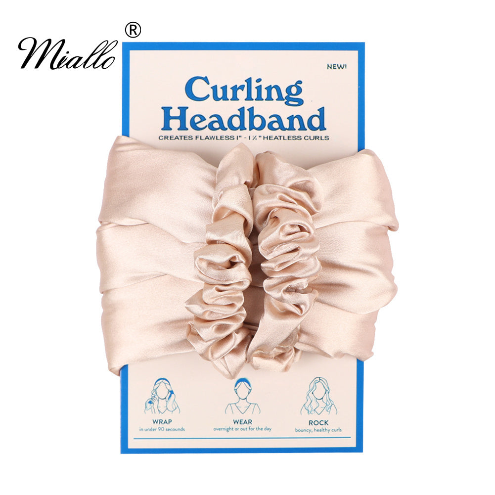 [miallo] Headpiece H1 Heatless Curling Rod Headband