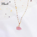 Load image into Gallery viewer, [miallo] Necklace N39 Cubic Zirconia Swan Necklace
