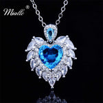Load image into Gallery viewer, [miallo] Necklace N31 Angel Wing Heart Pendant Necklace
