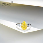 Load image into Gallery viewer, [miallo] Ring R189 Teardrop S925 CZ Stone Ring
