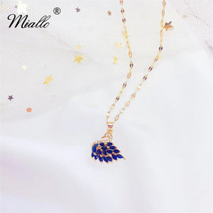 [miallo] Necklace N39 Cubic Zirconia Swan Necklace