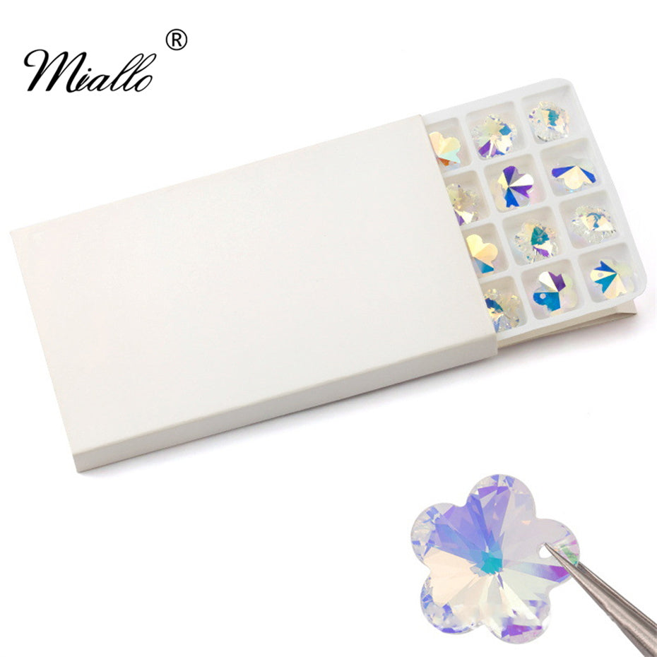 [miallo] NA7 28pcs AB Color Crystal Pendant DIY Accessories